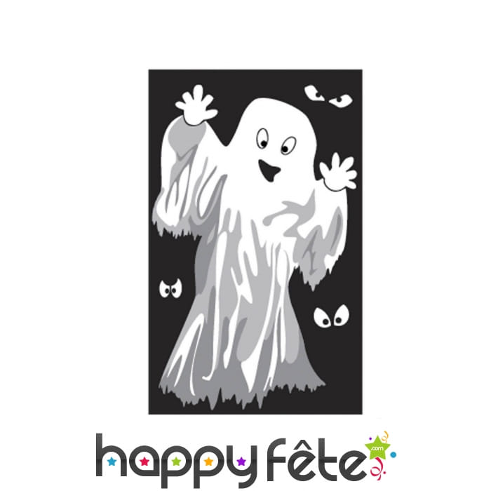 Fantômes ou squelettes décoratif pour fenêtre