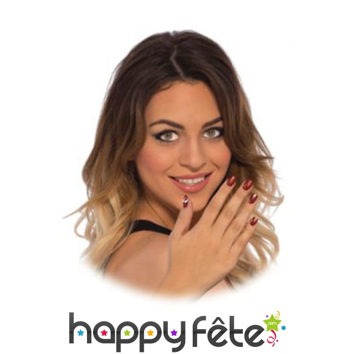 Faux ongles Spidergirl