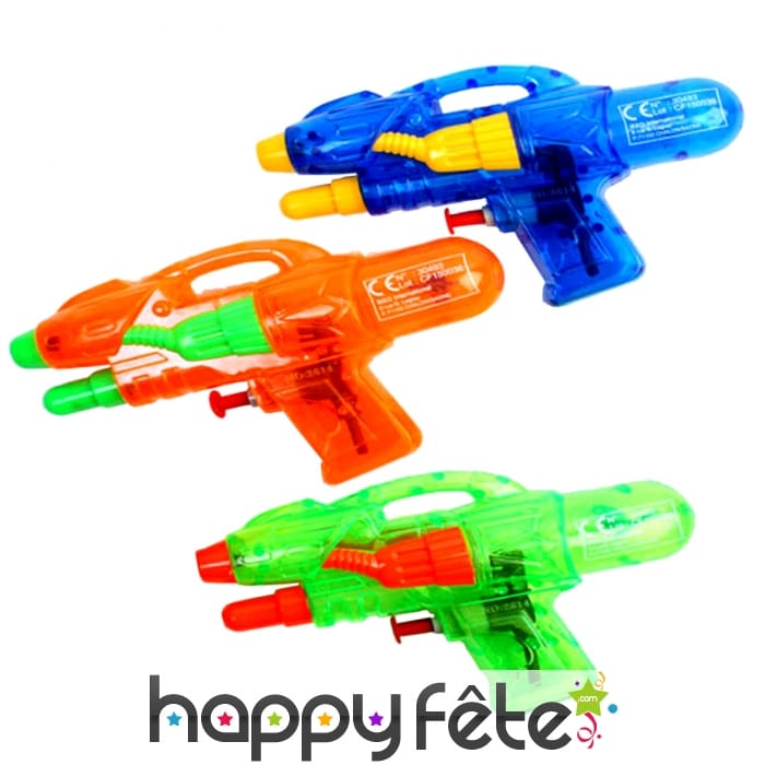 Fusil pistolet à eau double jet de 16cm