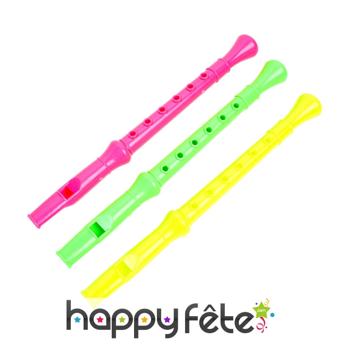 Flûte plastique de 24.5 cm