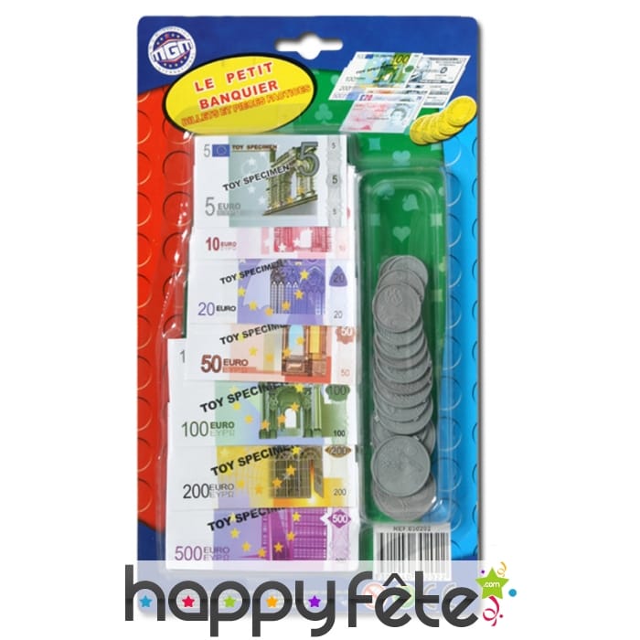 Fausses pièces et billets Euros