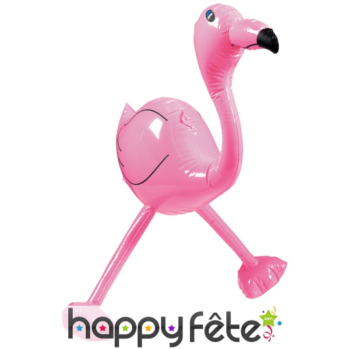 Flamant rose à gonfler