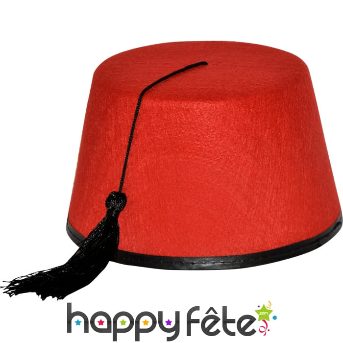 Fez rouge uni