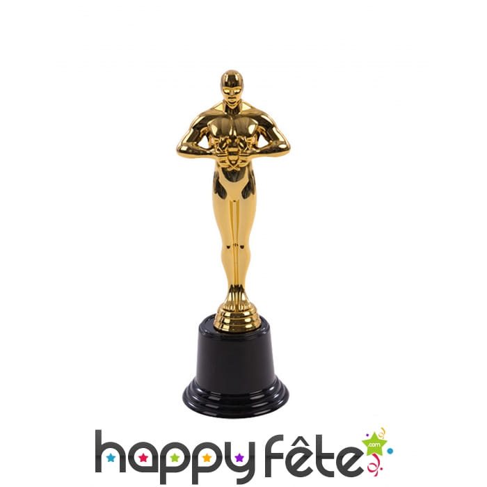 Fausse Statuette récompense des Oscars