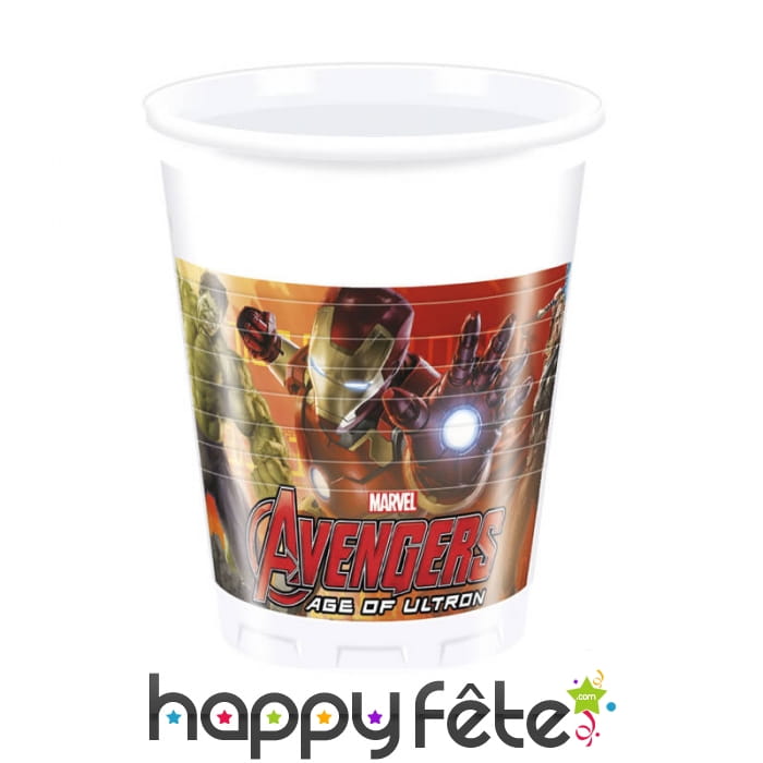 Gobelets Avengers age of ultron, en carton