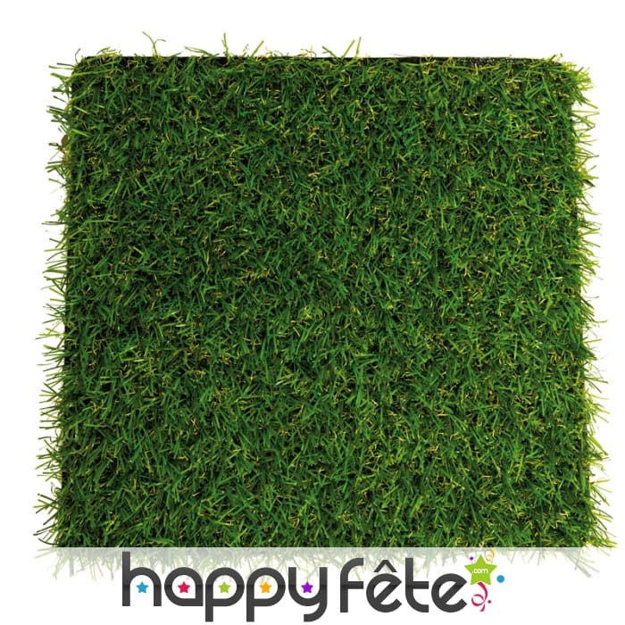 Gazon artificiel en plastique de 25x25cm
