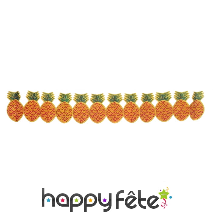 Guirlande ananas en papier