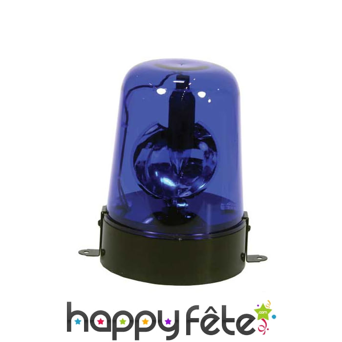 Gyrophare bleu 220v (lampe fournie)