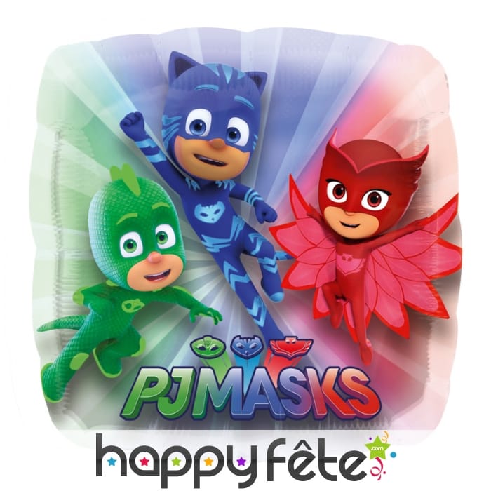 Grand ballon carré Pj masques