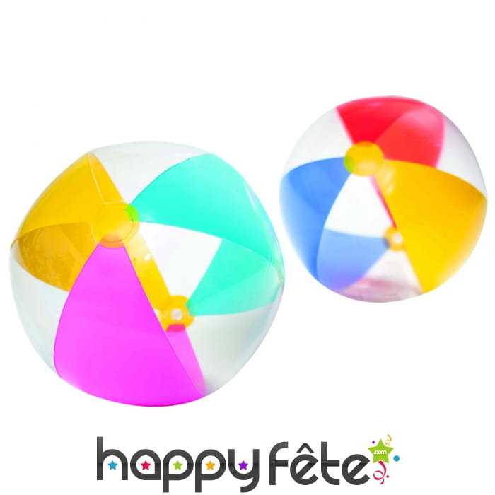 Grand ballon de plage de 61cm
