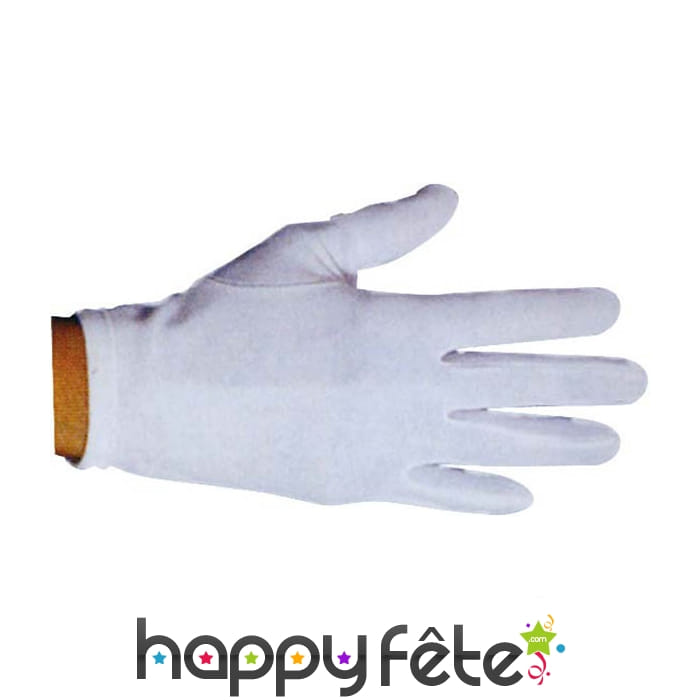 Gants blancs enfant 14 ans