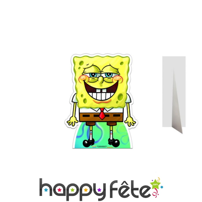 Grand bob l'éponge en carton plat