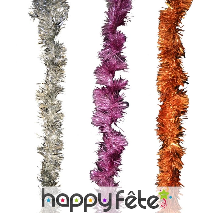 Guirlande chenille de 16cm X 4m