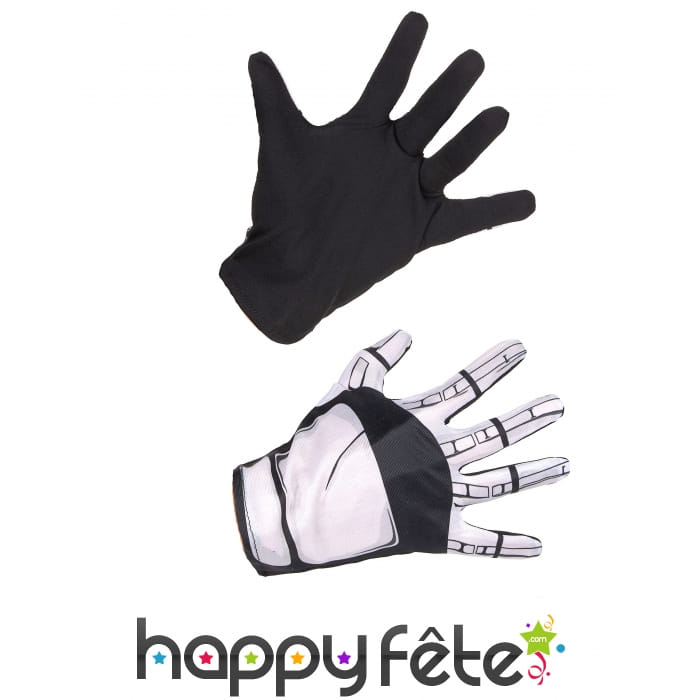 Gants Captain Phasma pour adulte, Star Wars 7