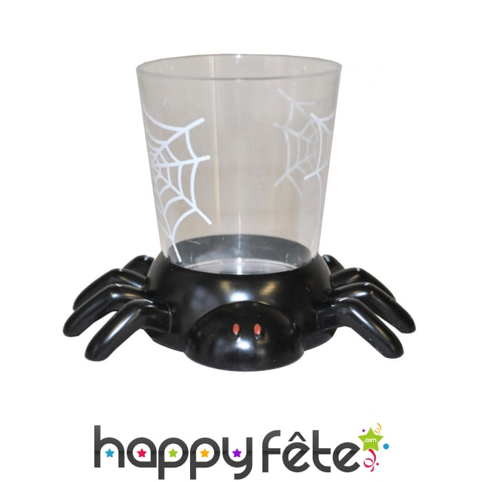 Gobelet déco araignée 7cm