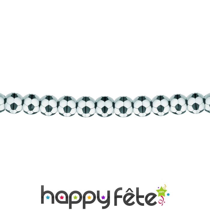 Guirlande de ballon de foot