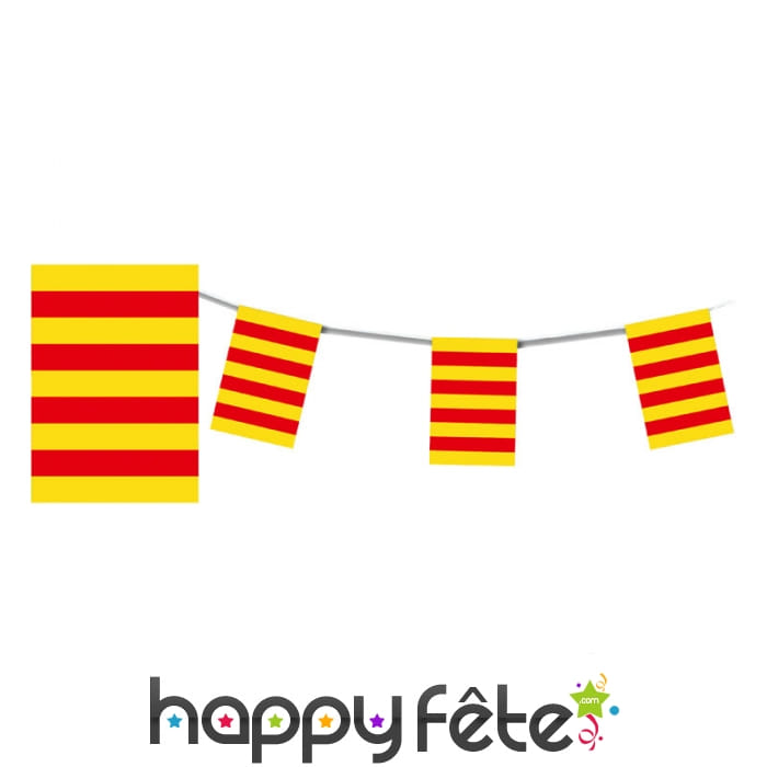 Guirlande du drapeau de la provence, 5m