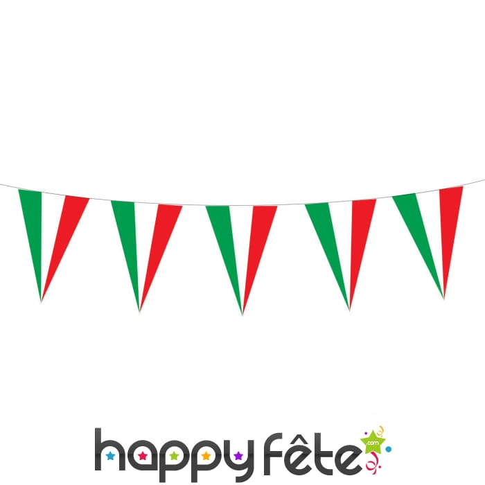 Guirlande de fanions Italie, 5m