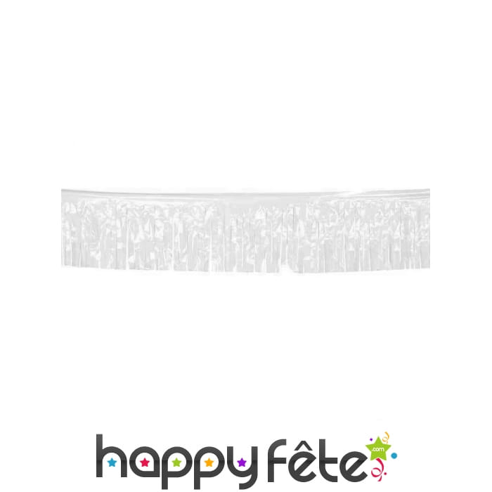 Guirlande de lamelles blanches, 10m