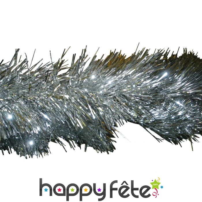 Guirlande de noel argentée 2.7 M