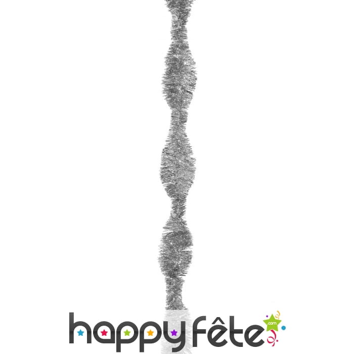 Guirlande de Noel argentée