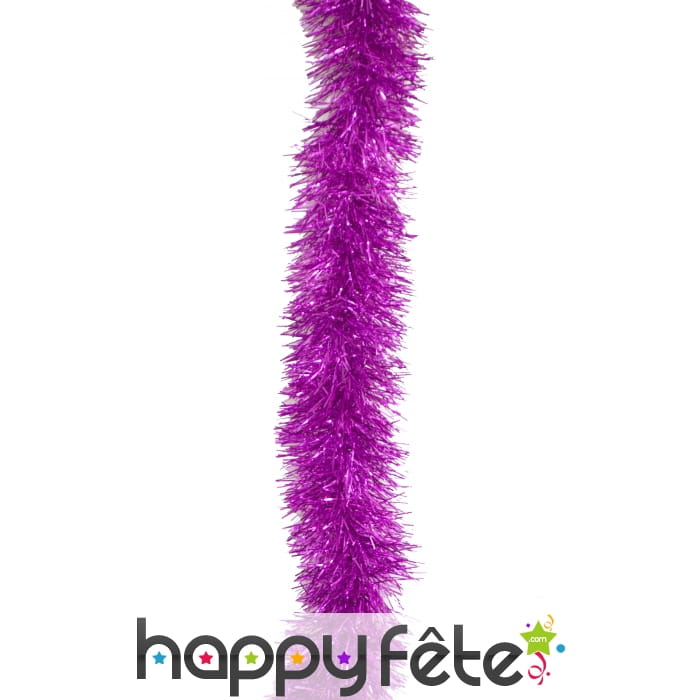 Guirlande de noel fuschia