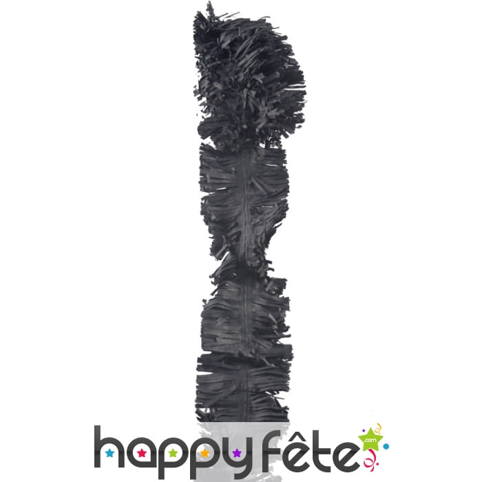 Guirlande de papier noir, 3m