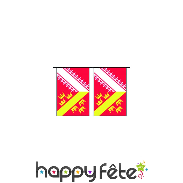 Guirlande de pavillons "Alsace"