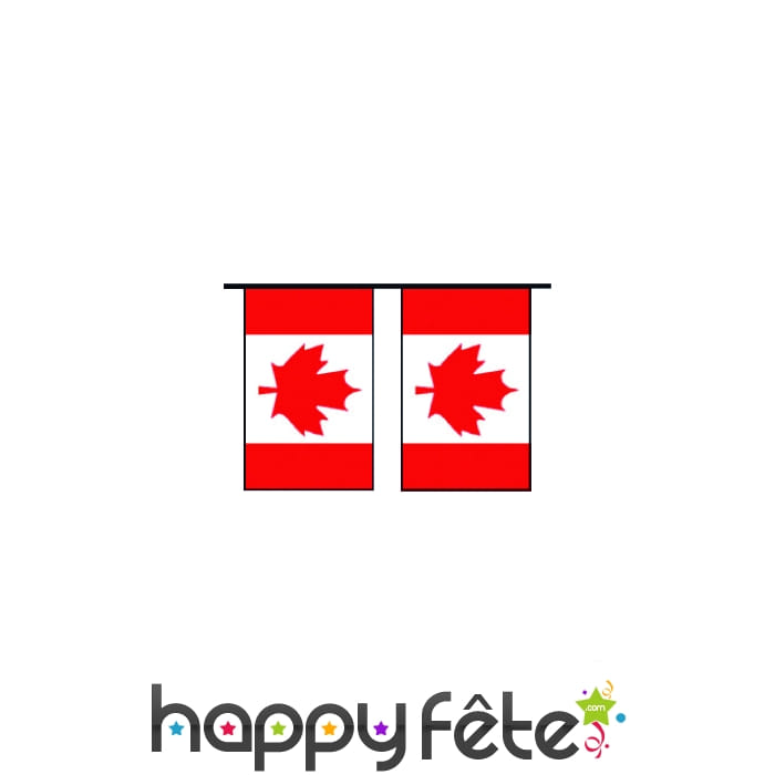 Guirlande de pavillons "Canada"