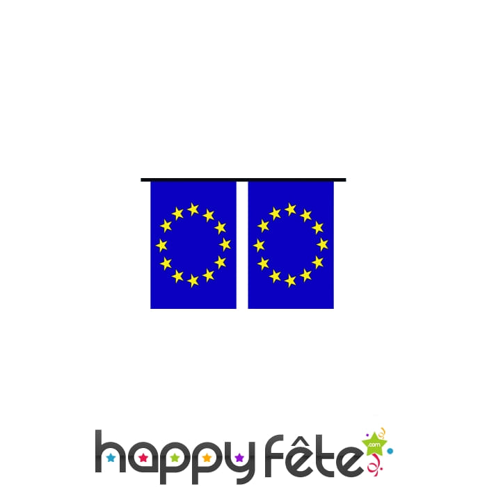 Guirlande de pavillons "Conseil de l'Europe"