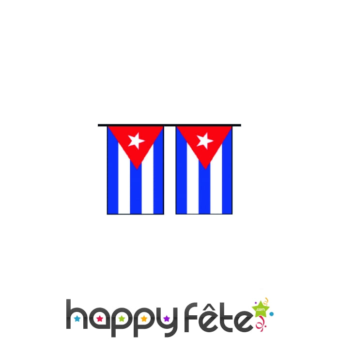 Guirlande de pavillons "Cuba"