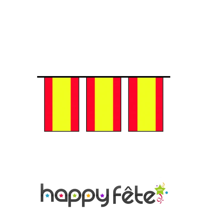 Guirlande de pavillons "Espagne"