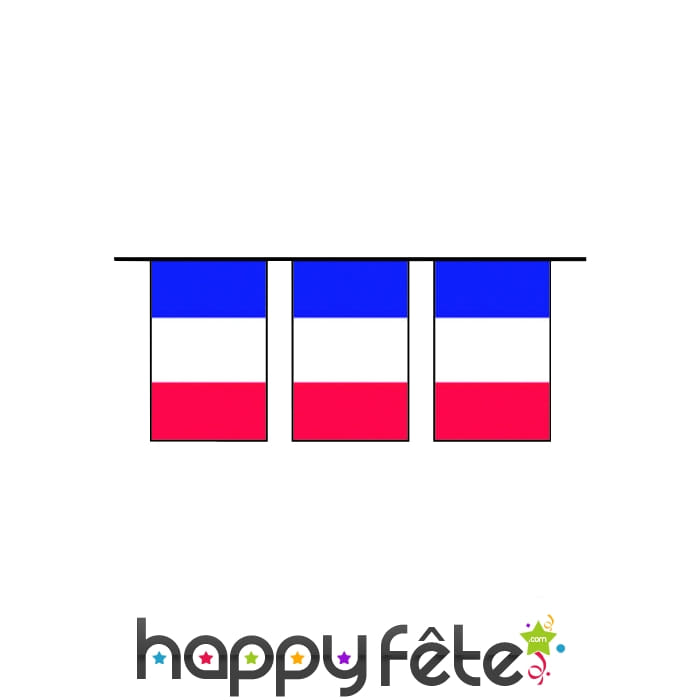Guirlande de pavillons "France"