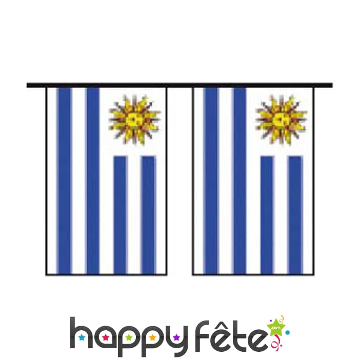 Guirlande de pavillons "Uruguay"