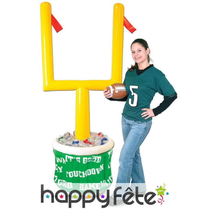 Goal de rugby gonflable