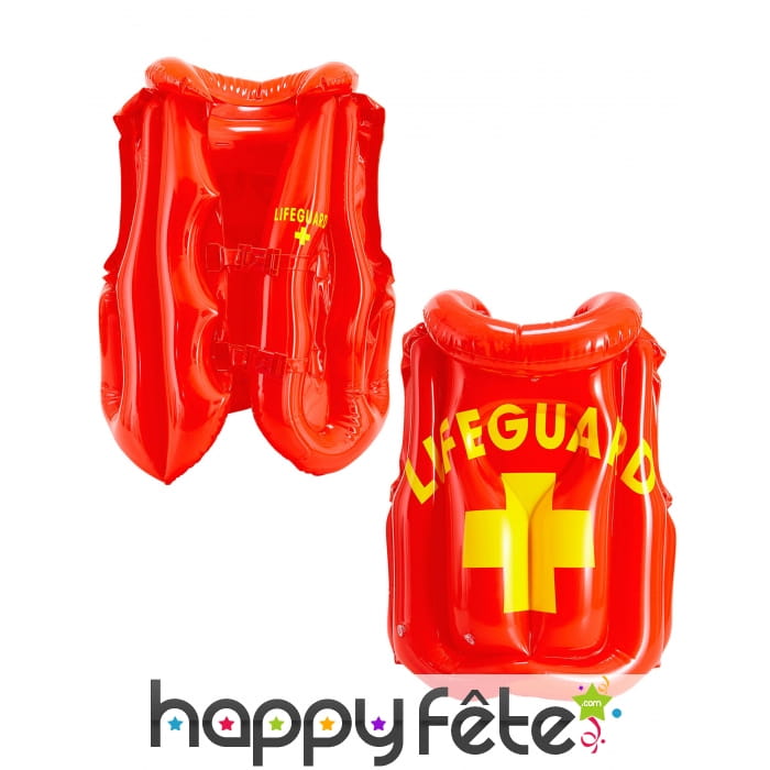 Gilet de sauvetage lifeguard gonflable pour adulte