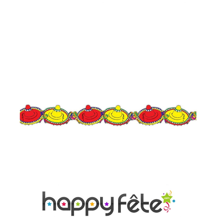 Guirlande de sombréro, 3m