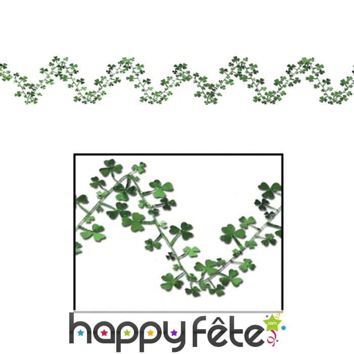 Guirlande de trèfles, 10m