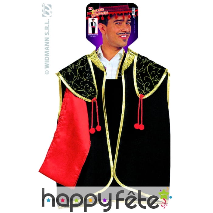 Gilet espagnol avec ceinture