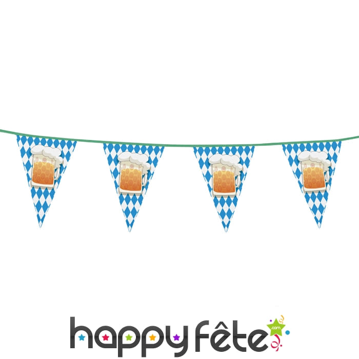 Guirlande en plastique fete de la biere