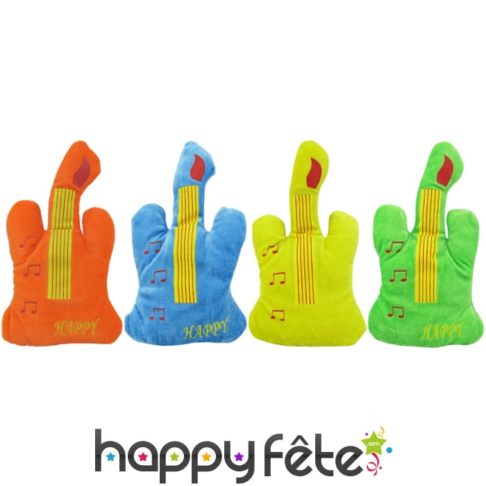 Guitare en peluche