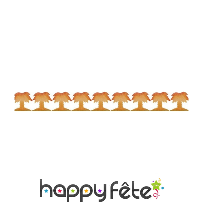 Guirlande en tissu de palmier 3m