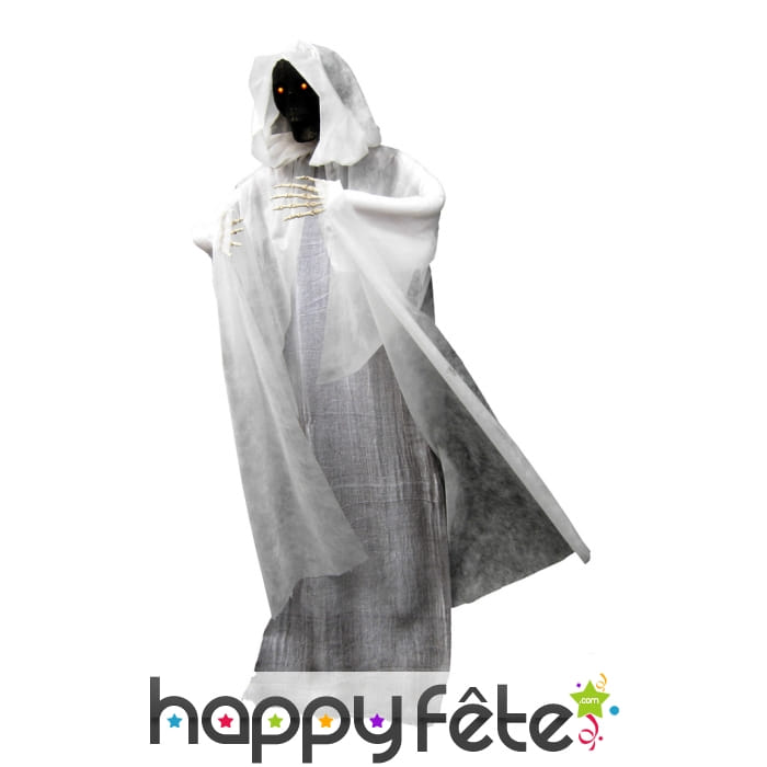 Grand fantôme de décoration, visage noir