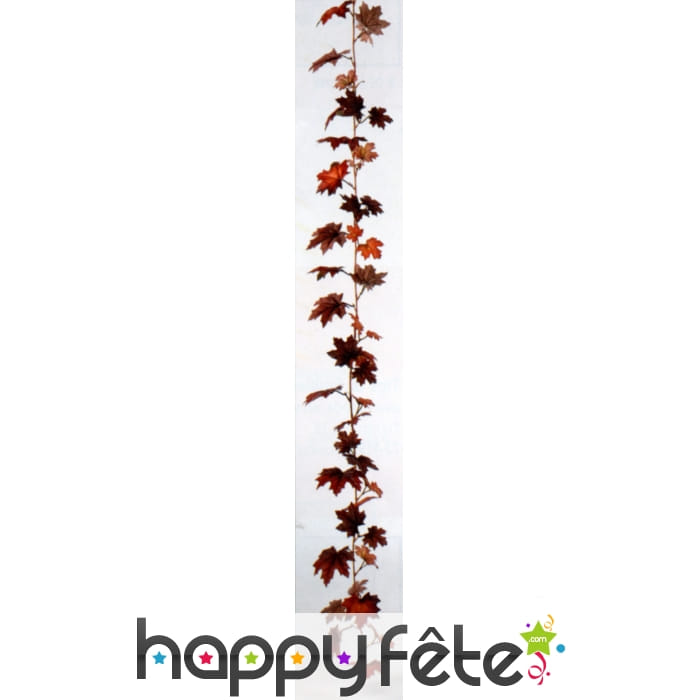 Guirlande feuilles d'érable canadien de 180 cm