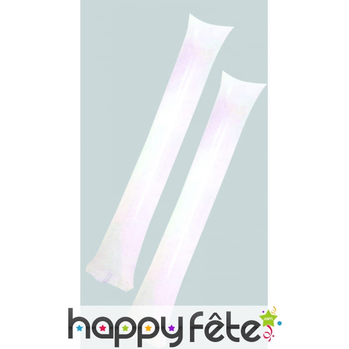 Gourdin gonflable blanc