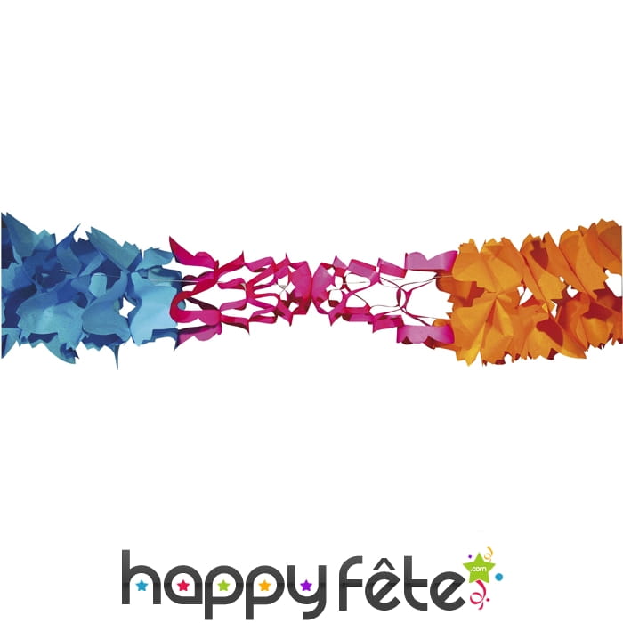 Guirlande géante multicolore