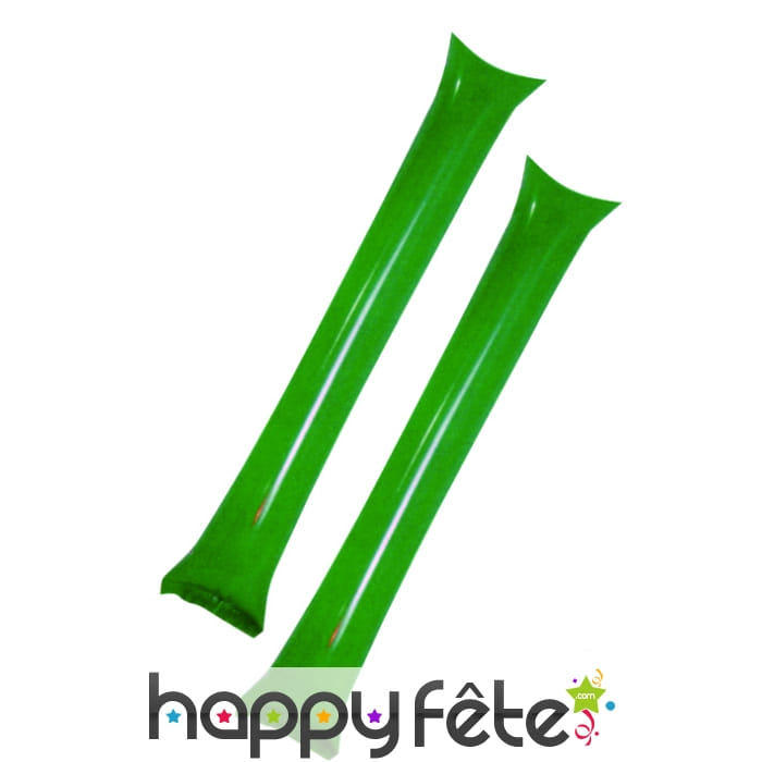 Gourdin gonflable vert