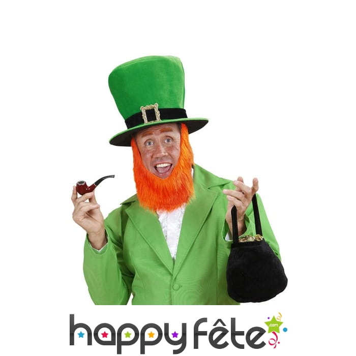 Grand haut de forme Saint patrick et barbe