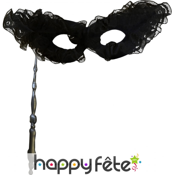 Grand loup de bal noir