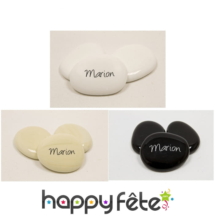 Galet marque place neutre